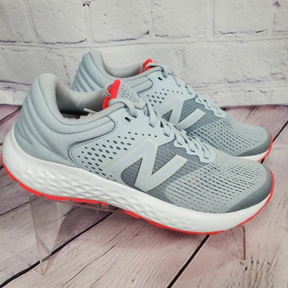 New Balance Women's Size 8.5 Grey Running Shoes Sneakers - Picture 5 of 13